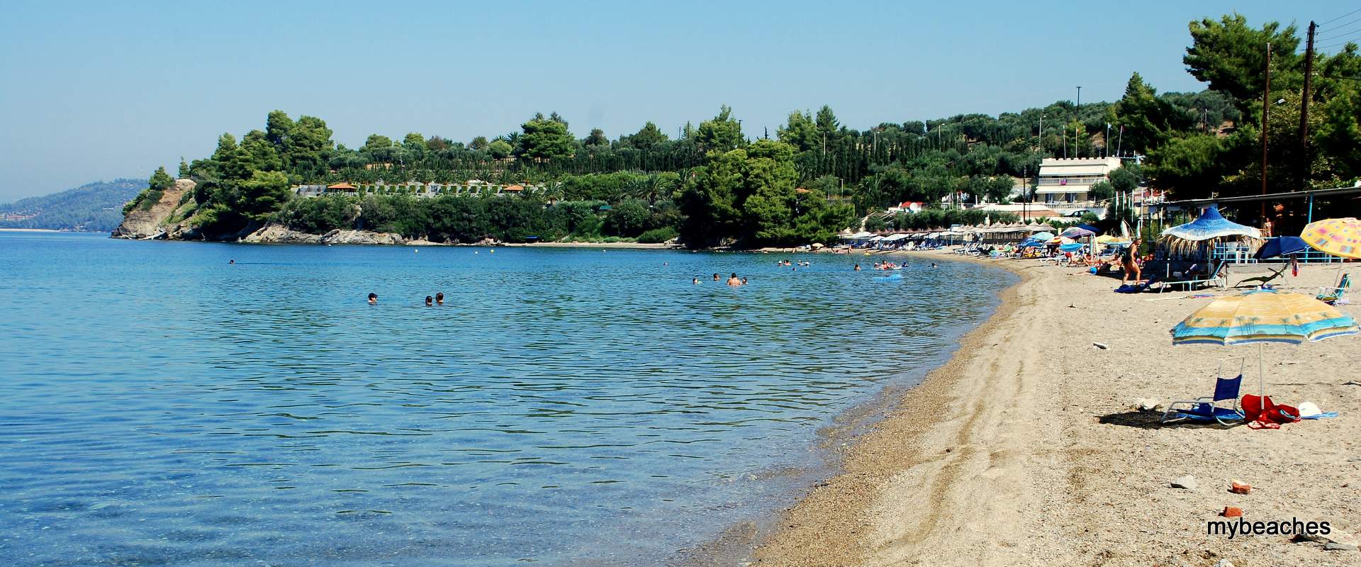 Paradisos beach, Sithonia, Halkidiki, Greece