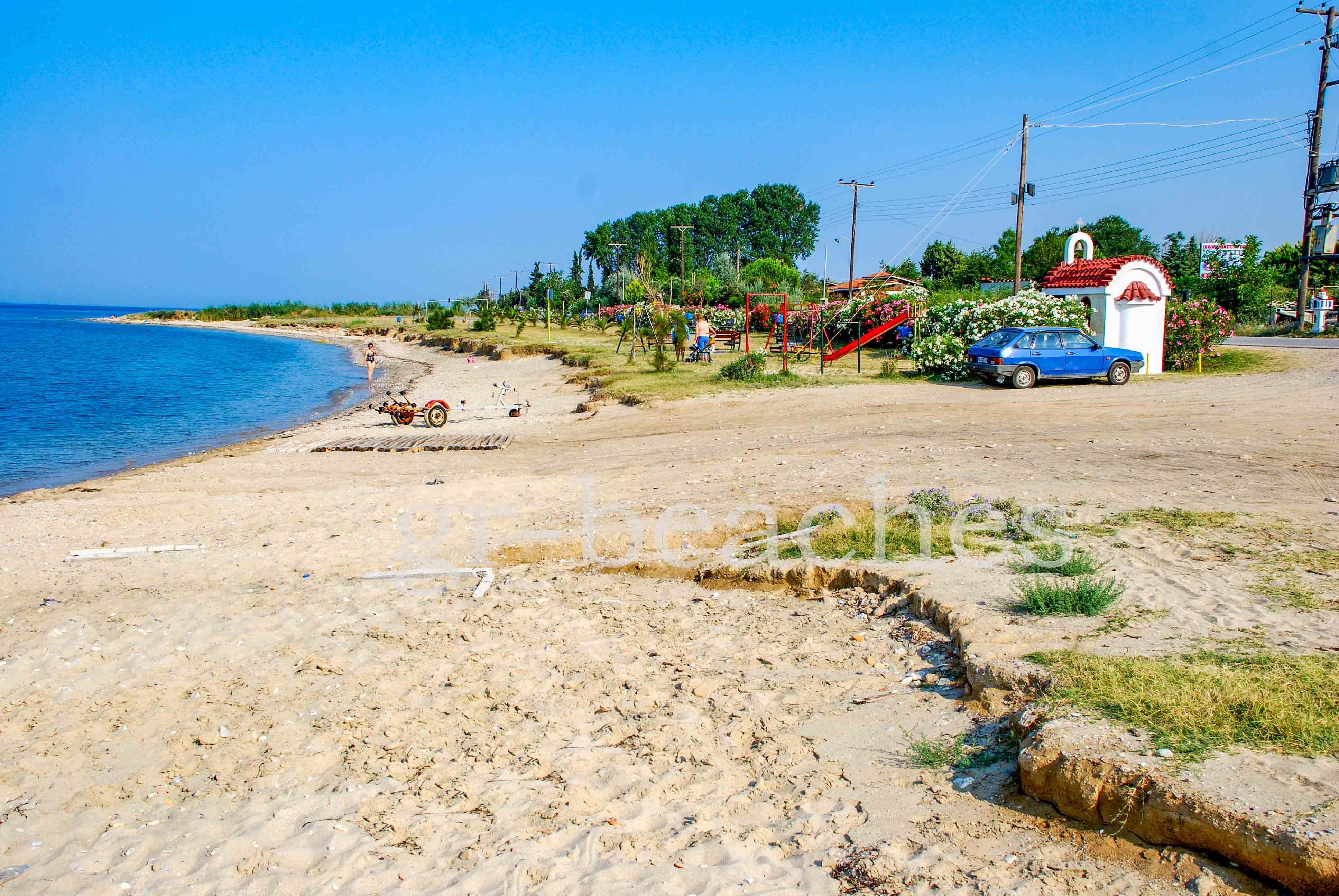 Κάτω Γαλήνη παραλία, Χαλκιδική, Ελλάδα