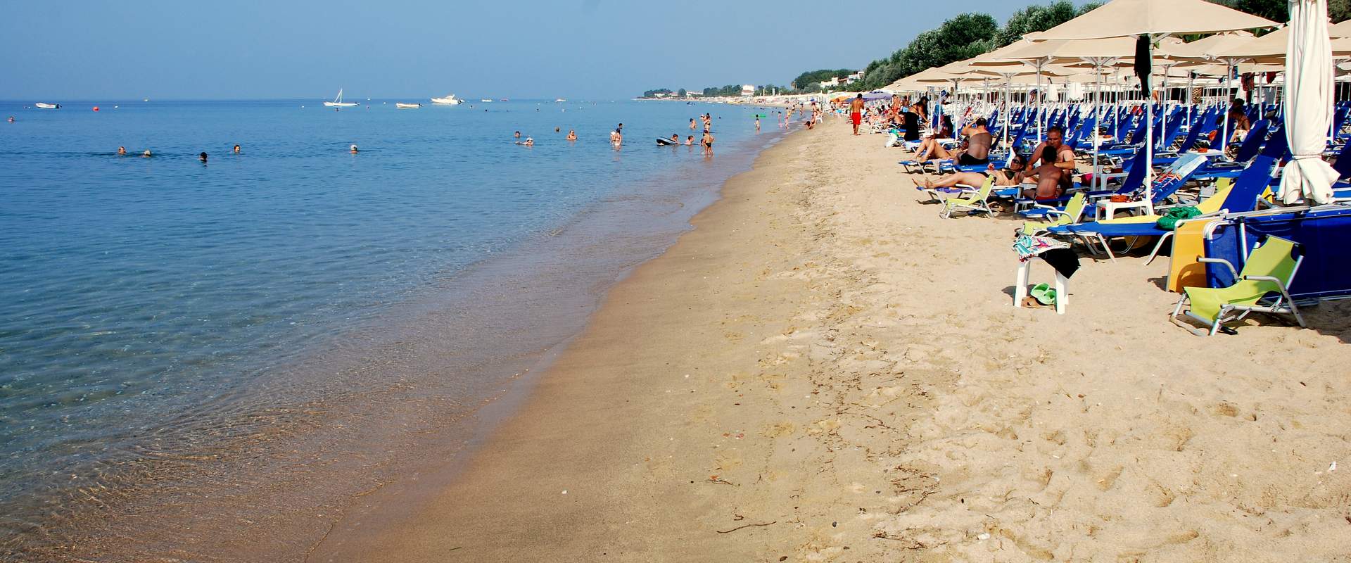 Φλογητά παραλία, Χαλκιδική, Ελλάδα