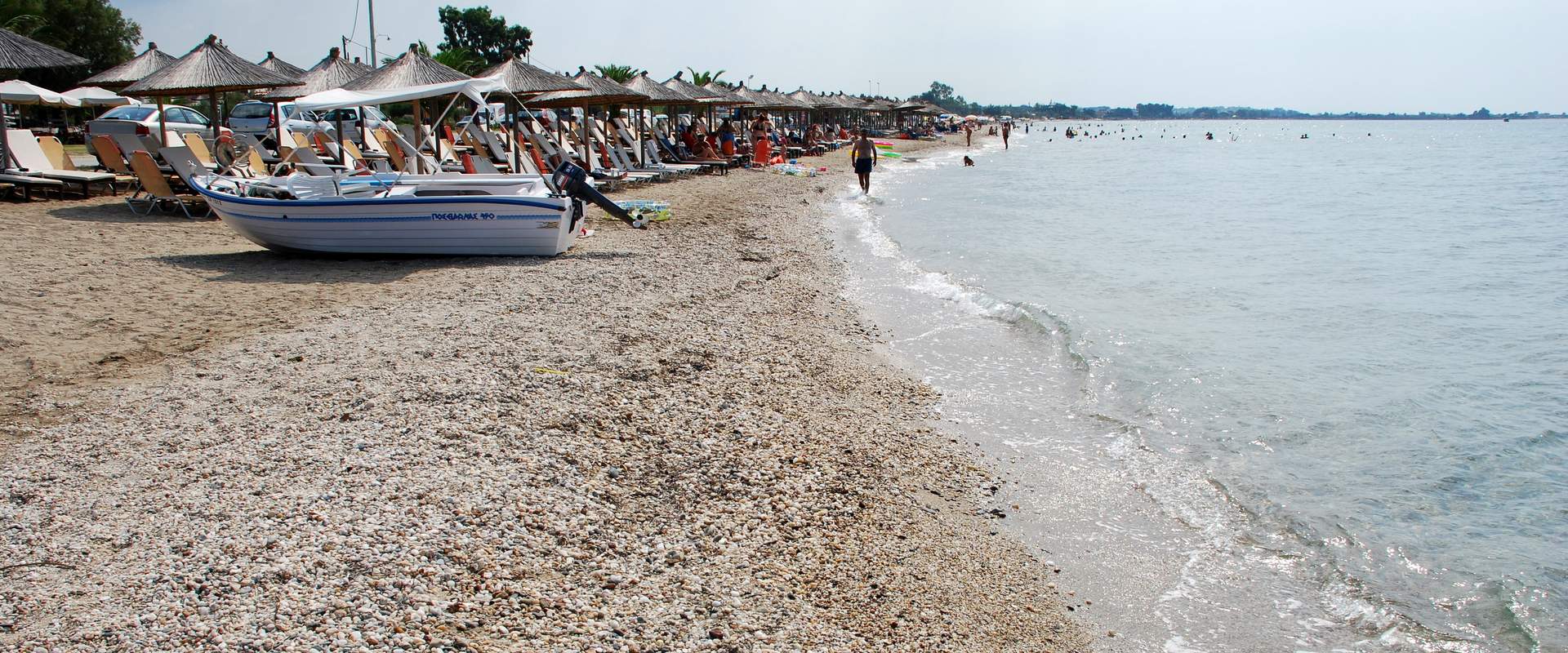 Σωζόπόλη παραλία, Χαλκιδική, Ελλάδα