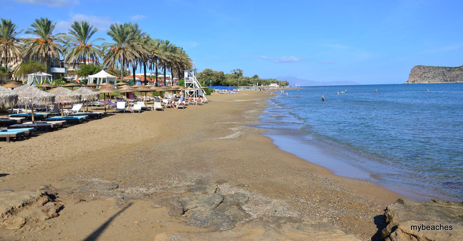 Agia Marina beach, Hania, Crete, Greece