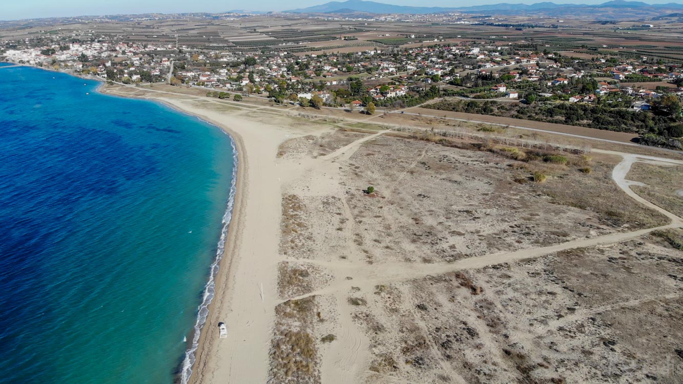 Νέα Ηράκλεια παραλία, Χαλκιδική, Ελλάδα