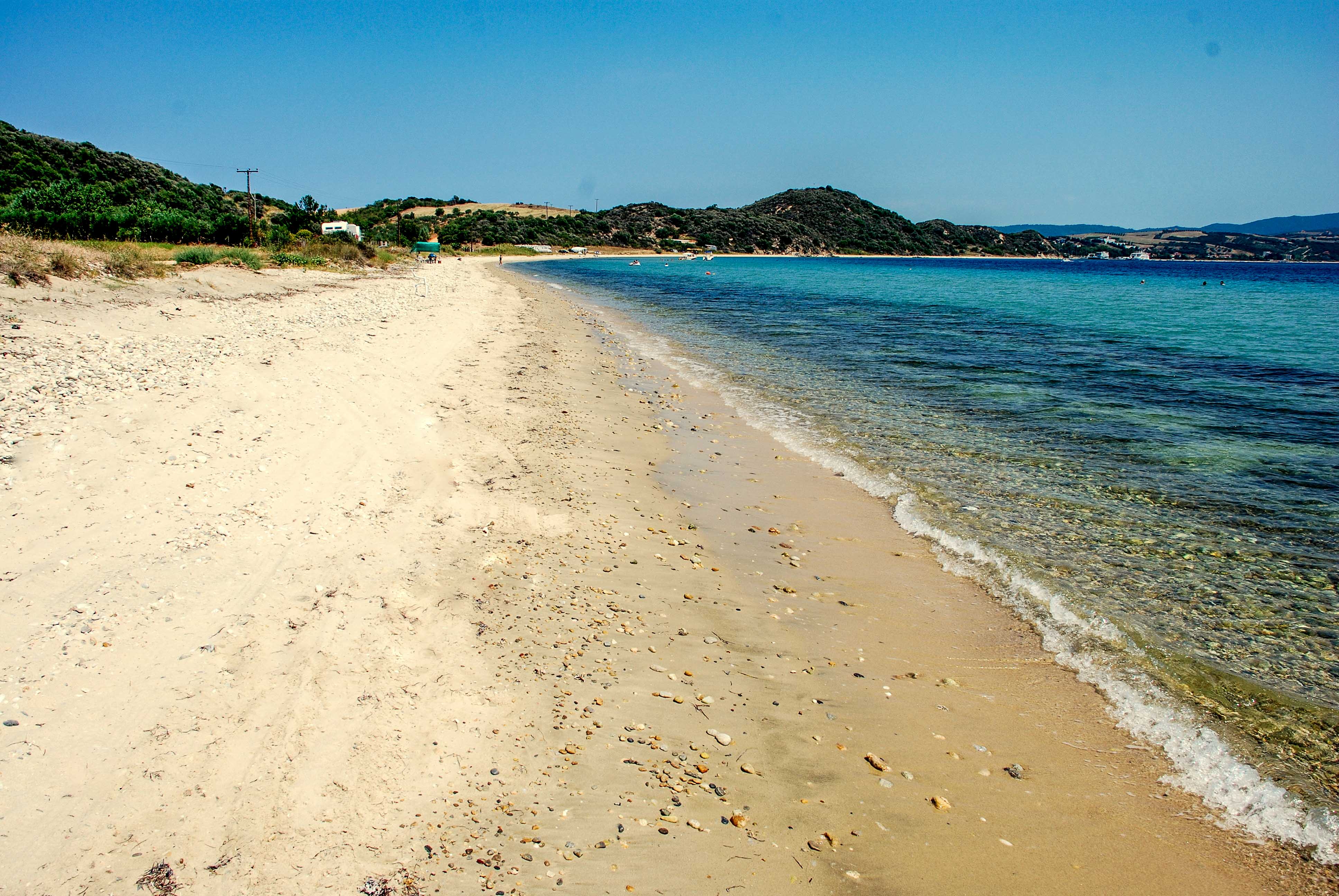 Xiropotamos beach, Siggitikos gulf, Halkidiki