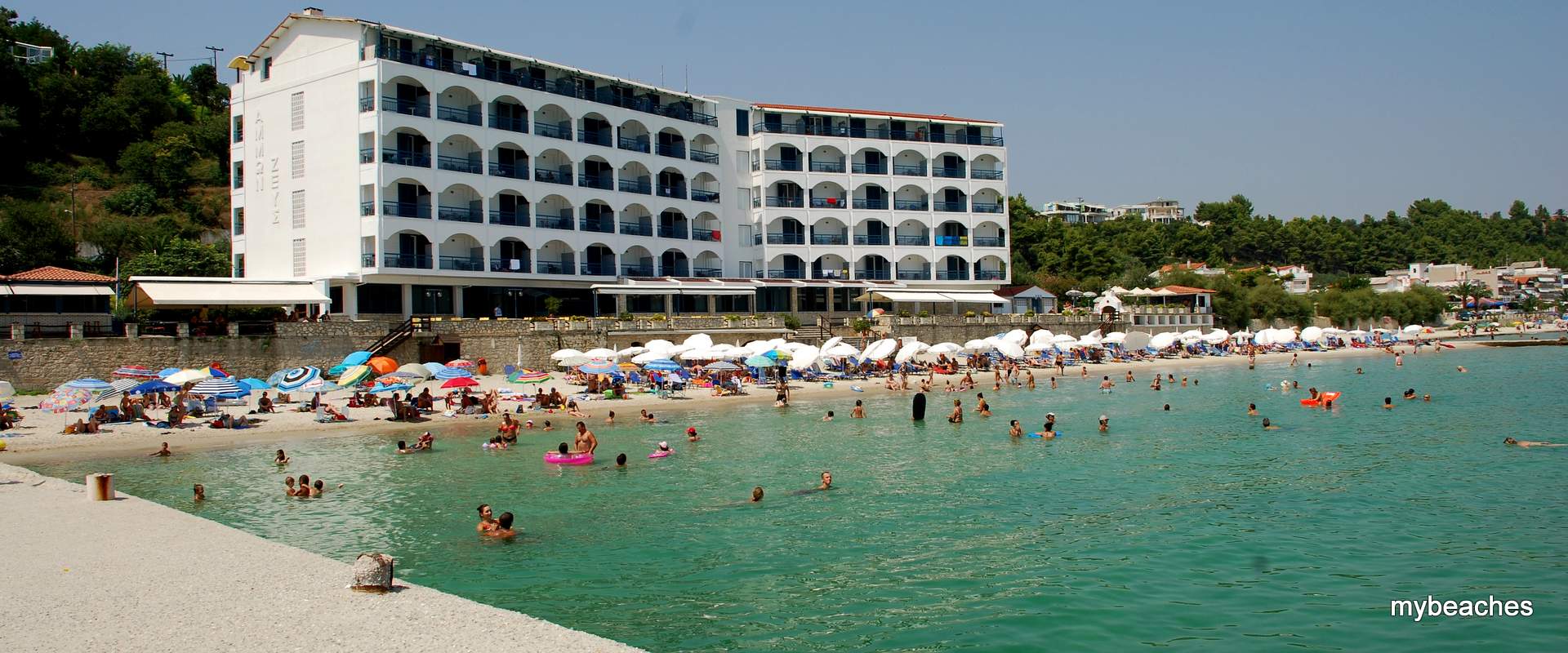 Καλλιθέα παραλία, Κασσάνδρα, Χαλκιδική, Ελλάδα