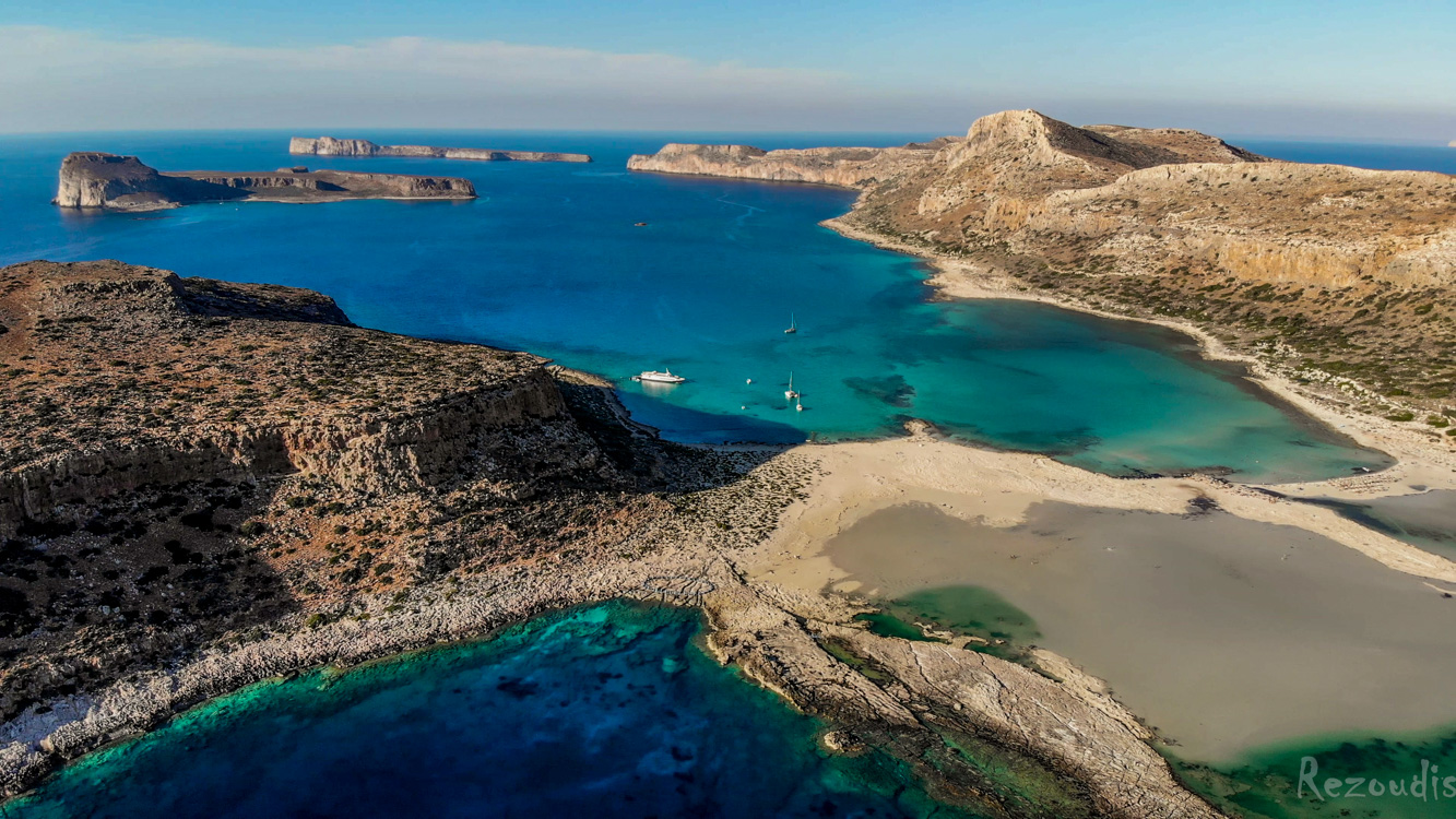 Balos Gramvoussa beach, Chania, Crete, Greece