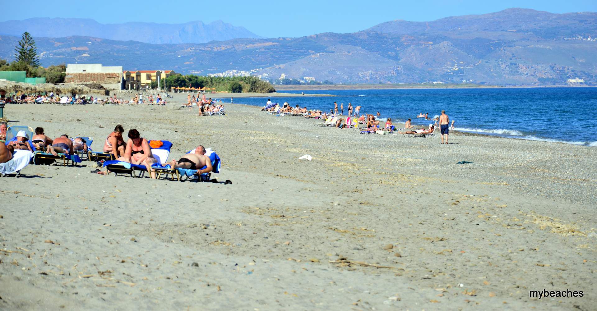 Platanias beach, Hania, Crete, Greece