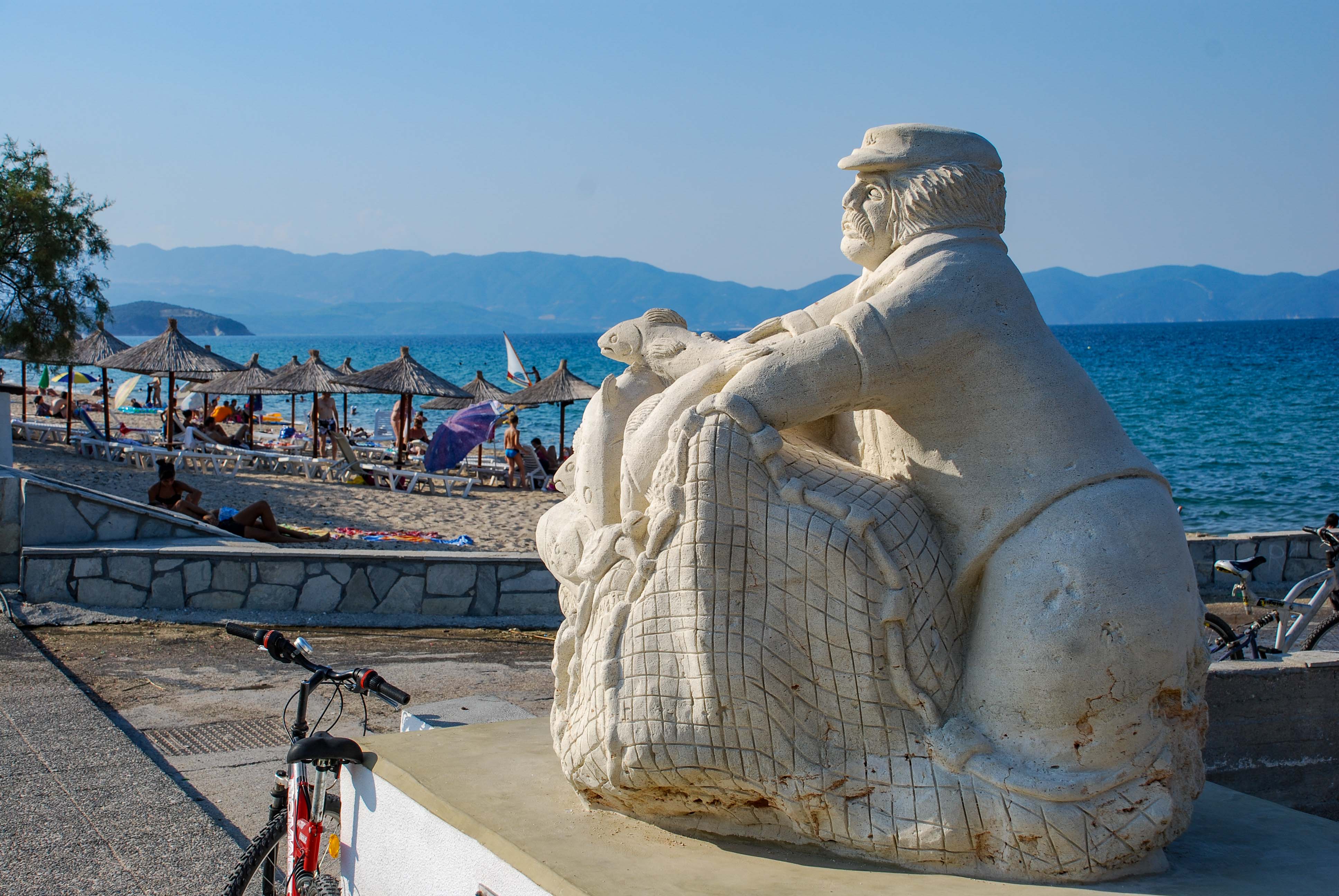 Ιερισσός παραλία, Χαλκιδική, Ελλάδα
