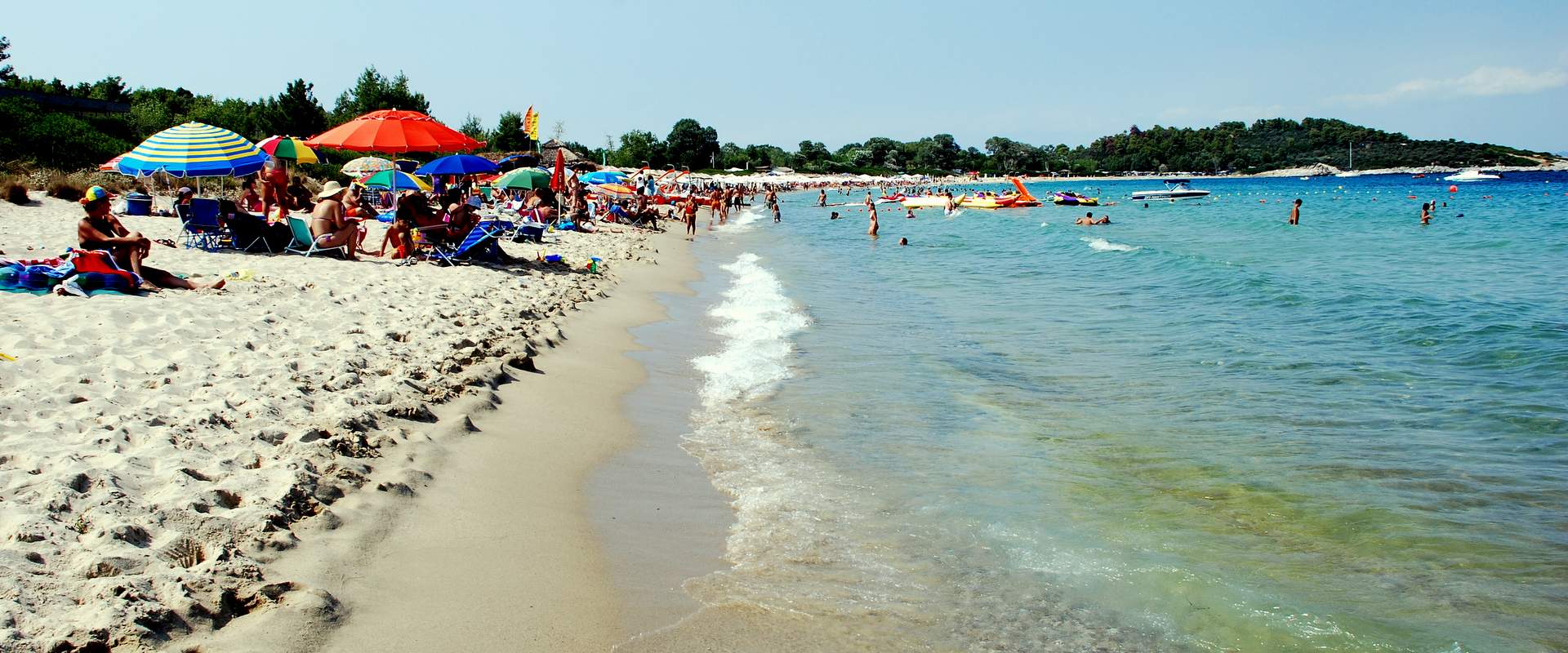Χρουσώ παραλία (Παλιούρι), Κασσάνδρα, Χαλκιδική, Ελλάδα
