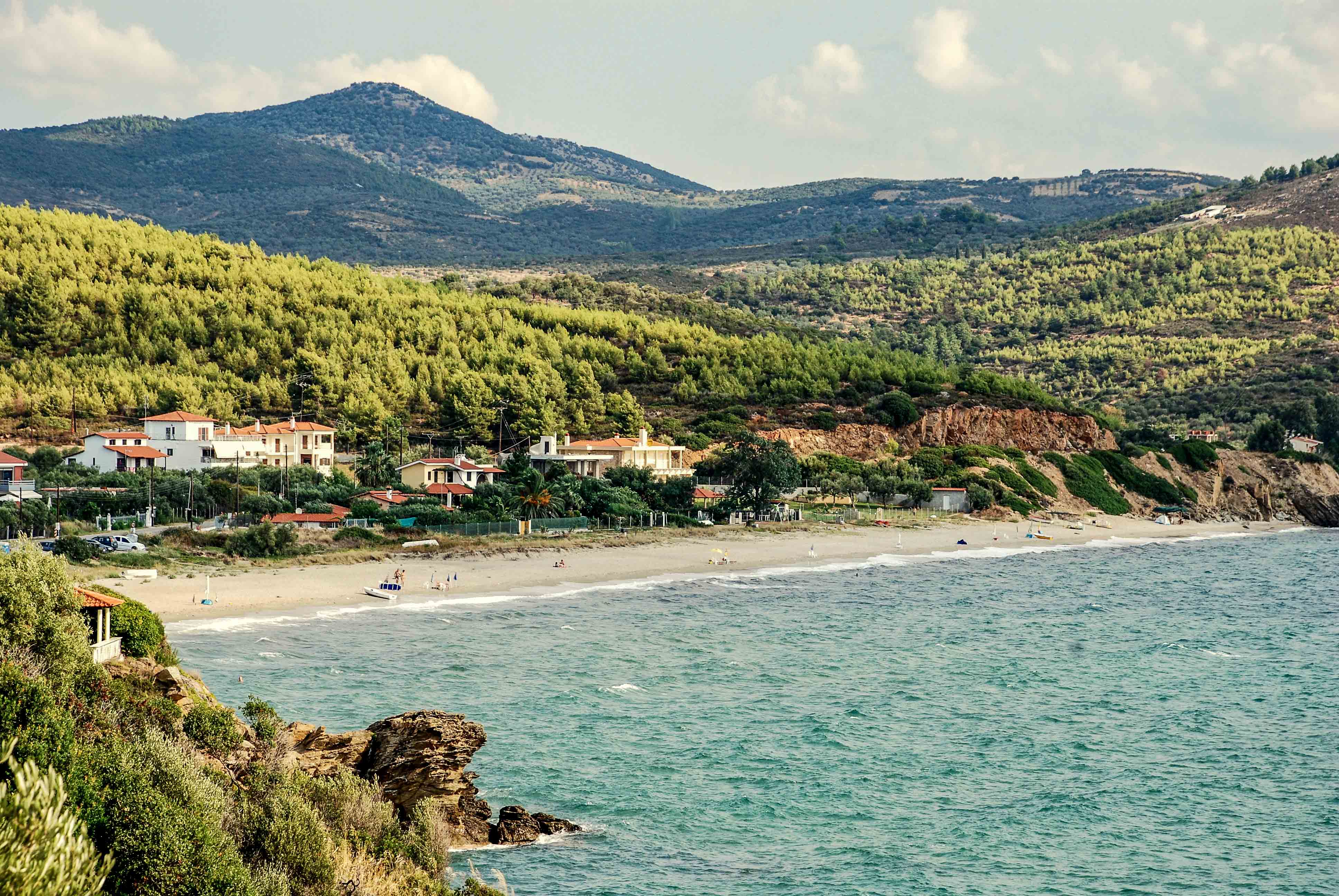 Κροτήρι παραλία, Χαλκιδική