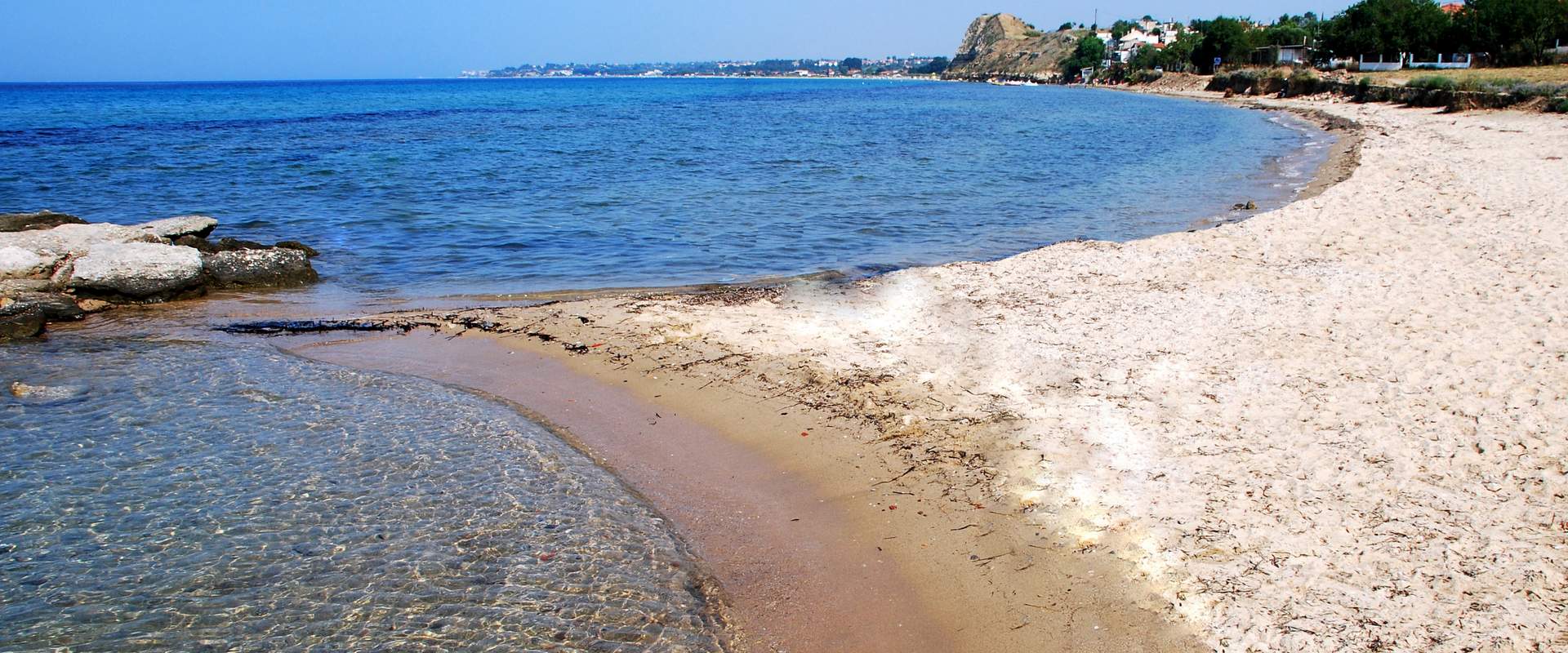 Delfinia beach, Halkidiki, Greece