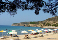 Rossogremos beach, Thassos, Greece