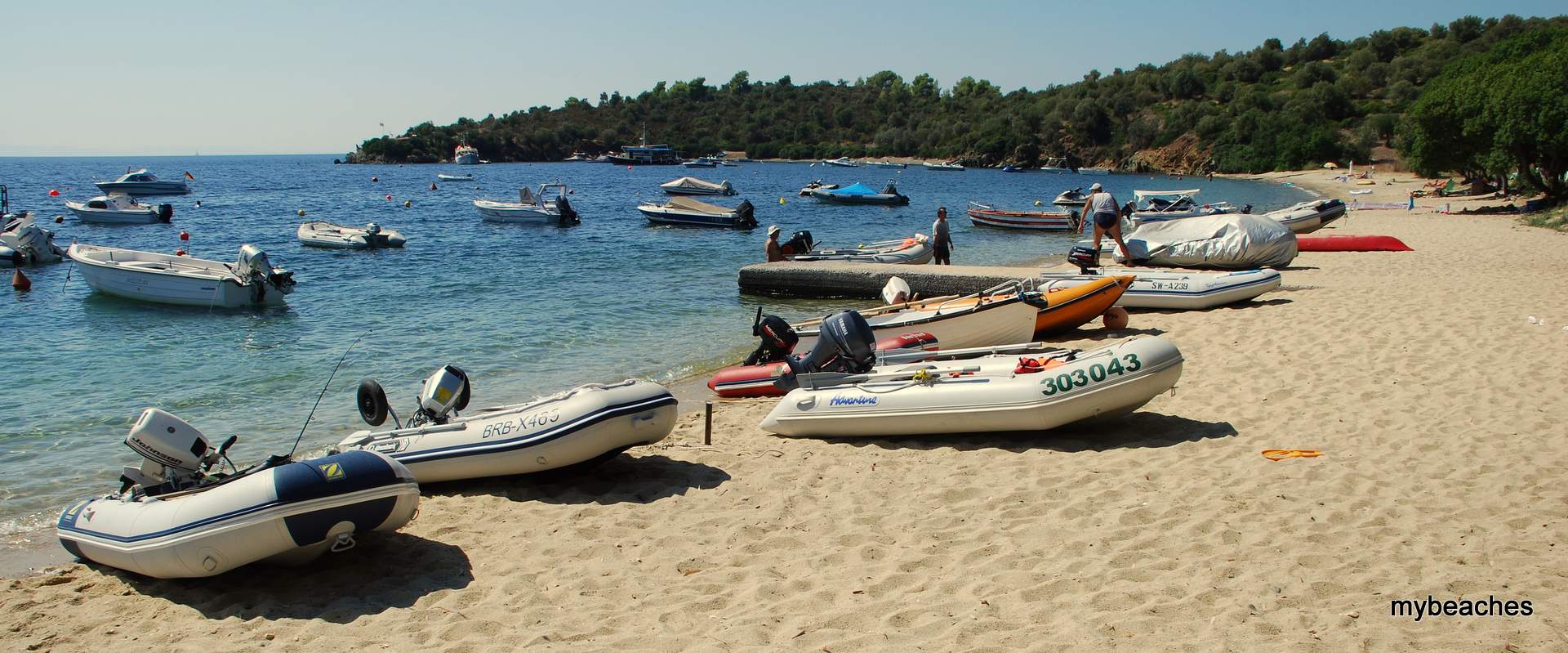 Agia Kiriaki beach, Sithonia, Halkidiki, Greece