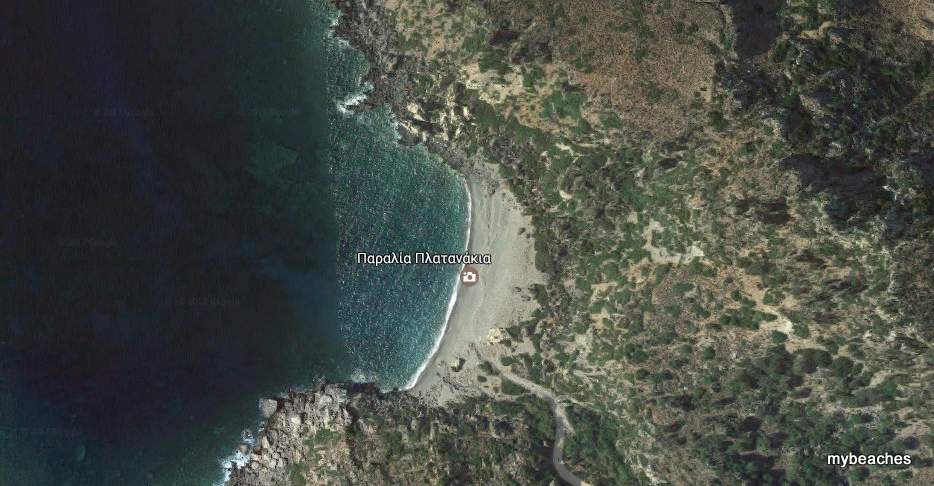 Πλατανάκια παραλία, Χανιά, Κρήτη, Ελλάδα