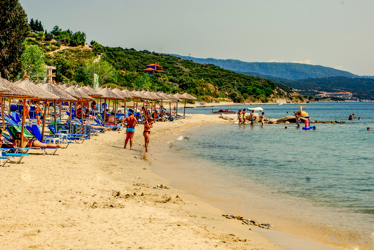 Τρυπητή παραλία, Χαλκιδική