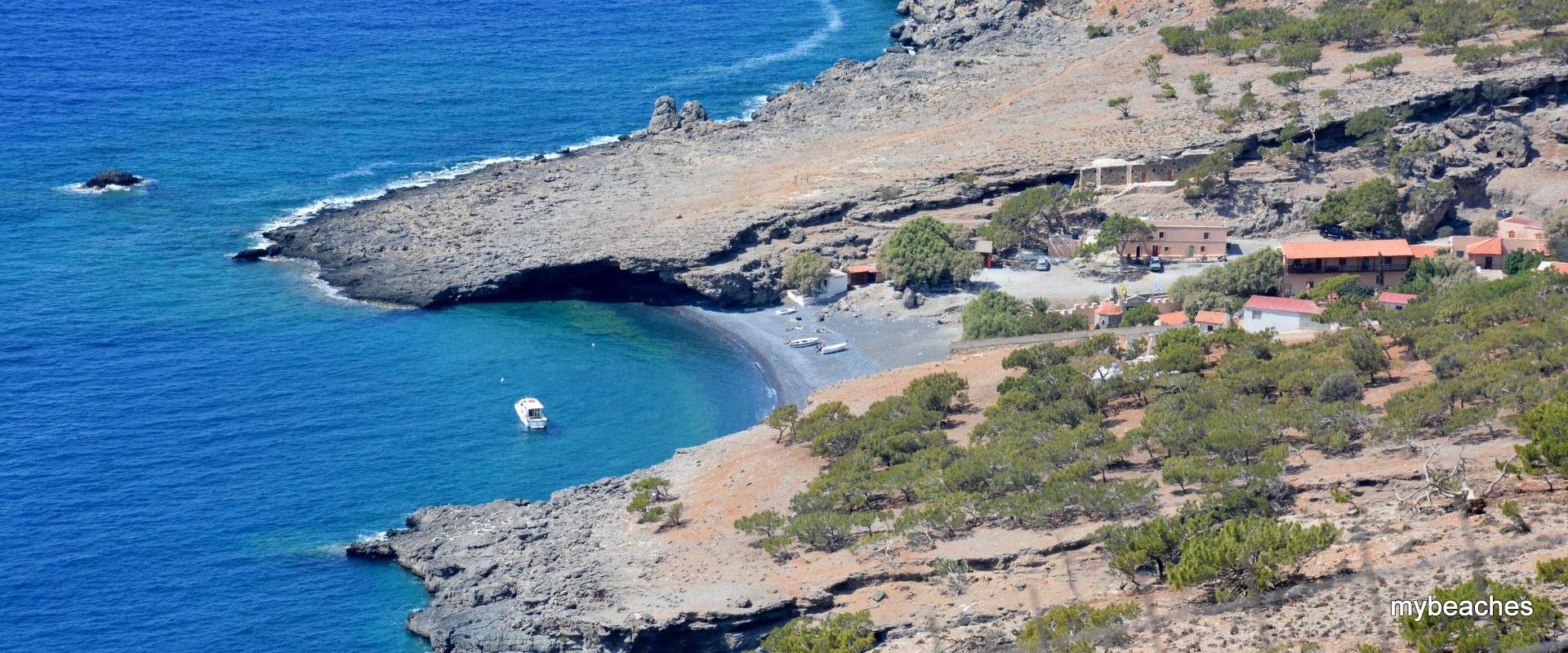 Μονή Κουδουμά παραλία, Ηράκλειο, Κρήτη, Ελλάδα