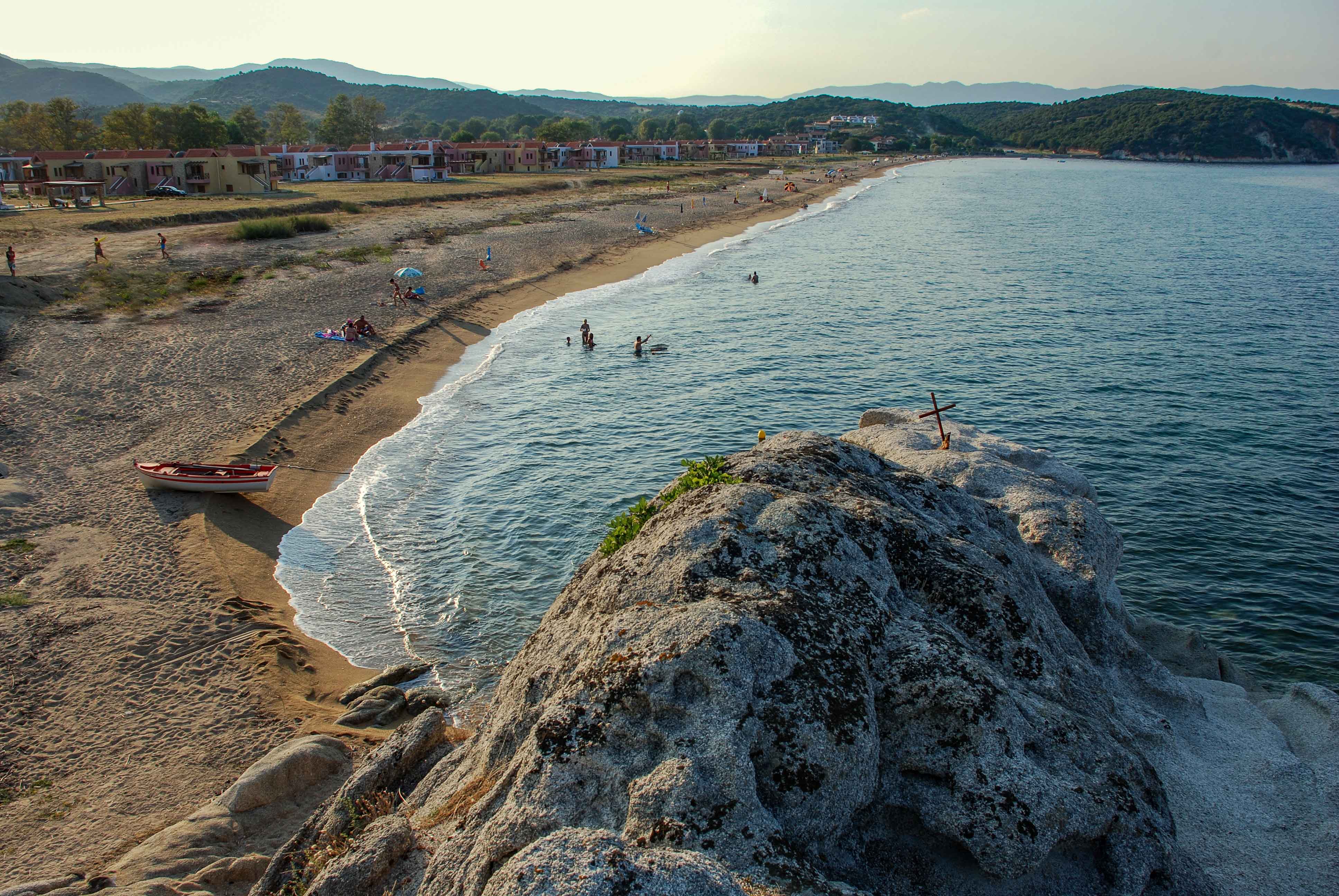Gavriadia beach, Orfanos gulf, Halkidiki, Greece
