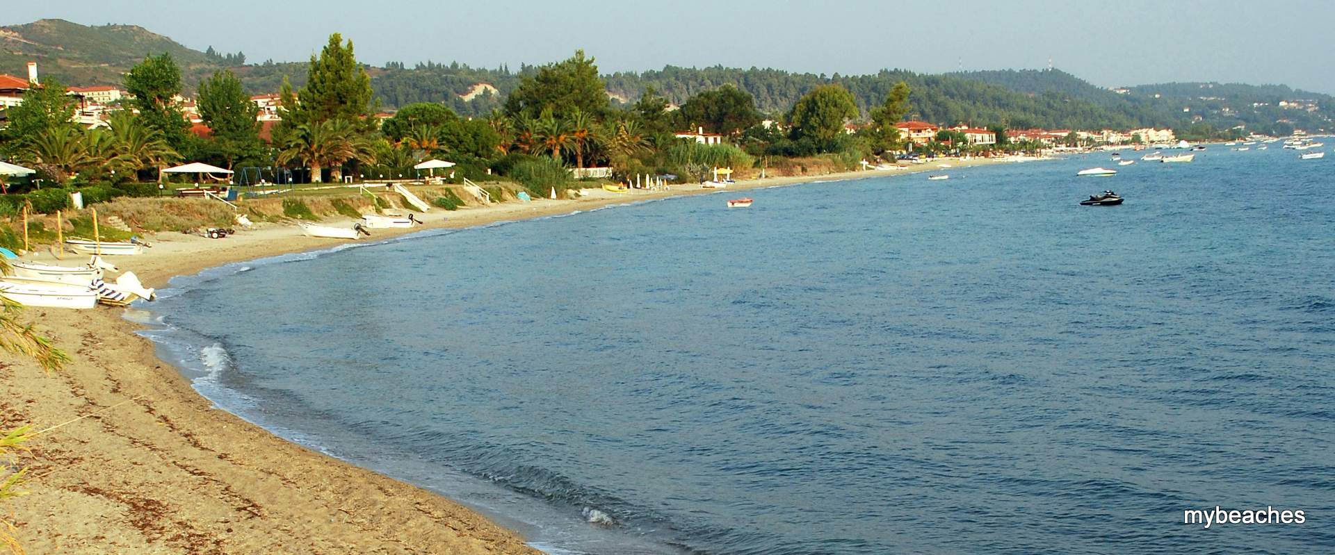 Λυγαριές παραλία, Κασσάνδρα, Χαλκιδική, Ελλάδα