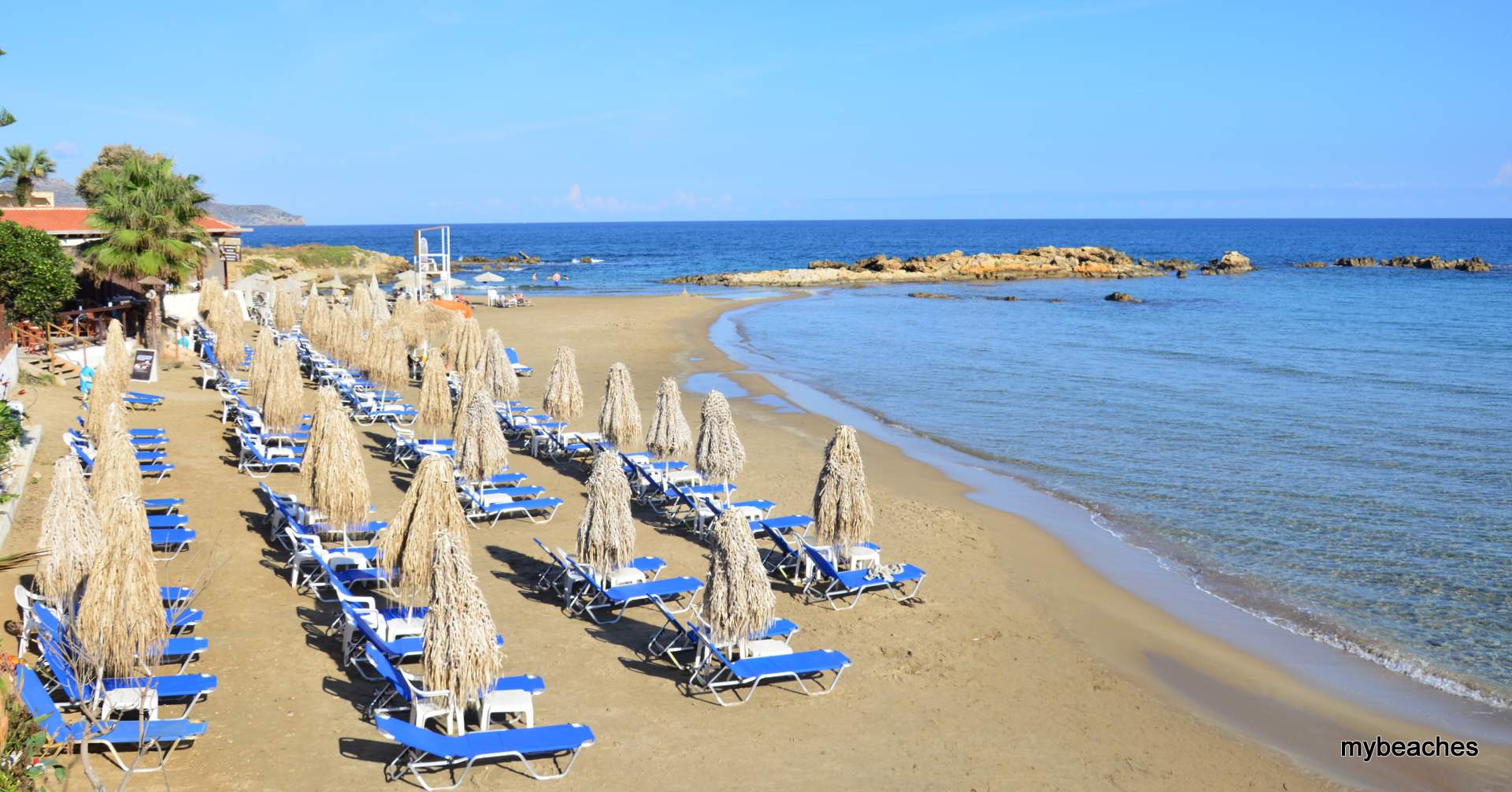 Καλαμάκι παραλία, Χανιά, Κρήτη, Ελλάδα