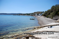 Agia Fotia or Agia Fotini beach, Chios, Greece
