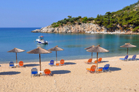 Γλυκάδι παραλία, Θάσος, Ελλάδα