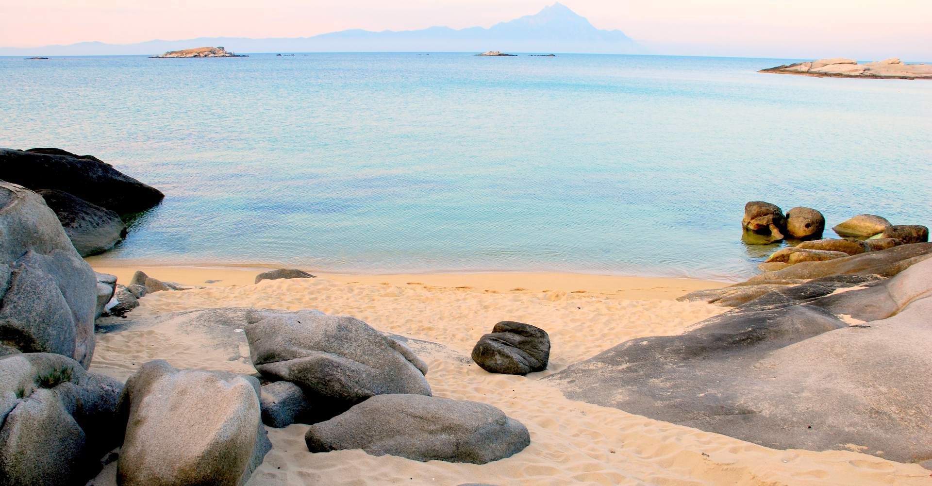 Kriaritsi beach, Sithonia, Halkidiki, Greece