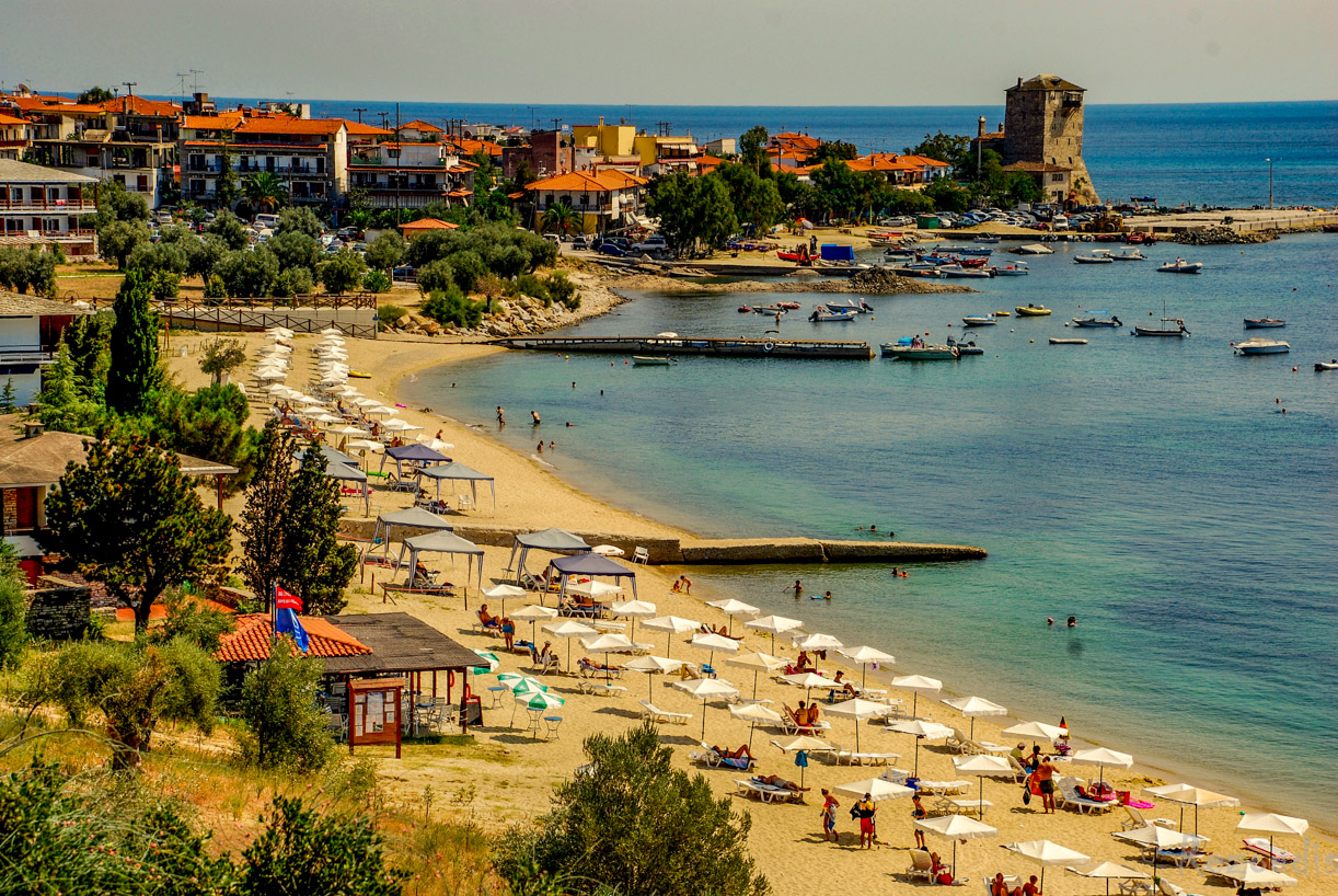 Ουρανόπολη παραλία, Χαλκιδική
