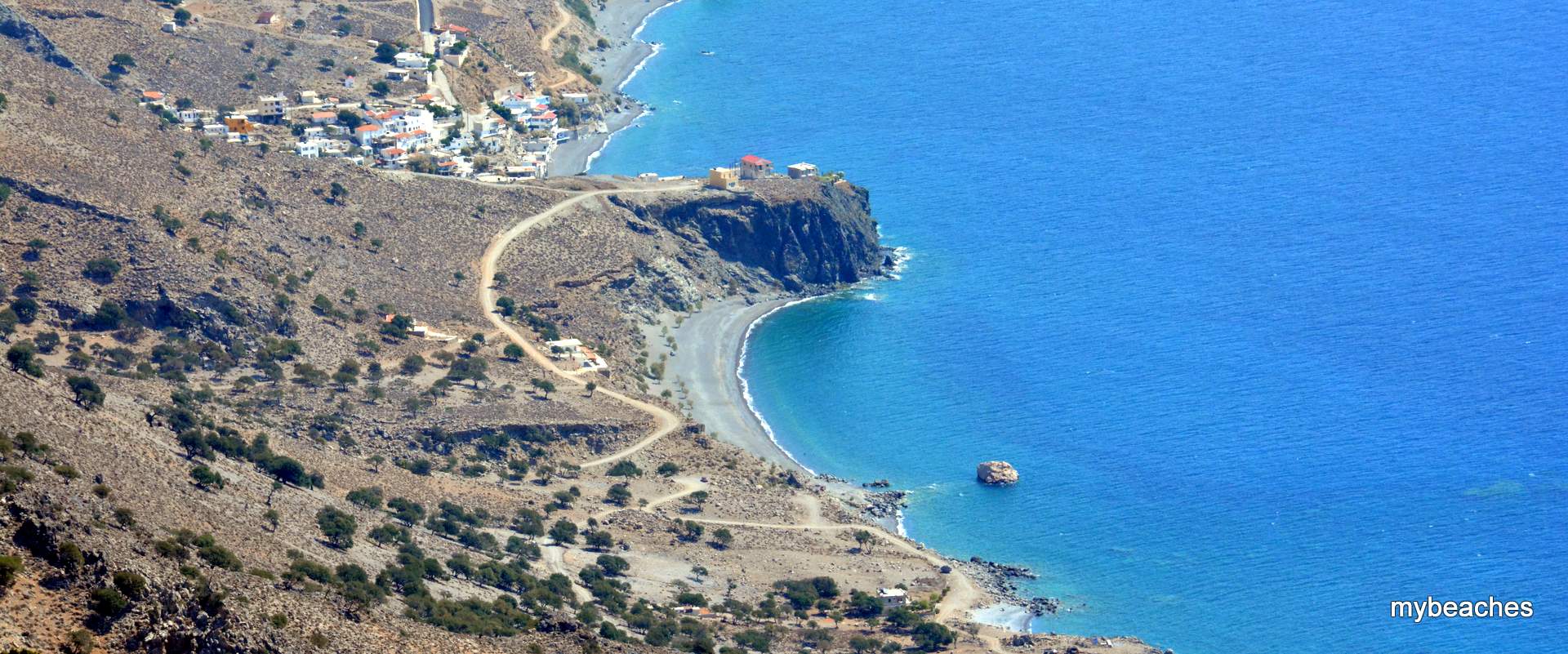 Τρεις Εκκλησιές παραλία, Ηράκλειο, Κρήτη, Ελλάδα