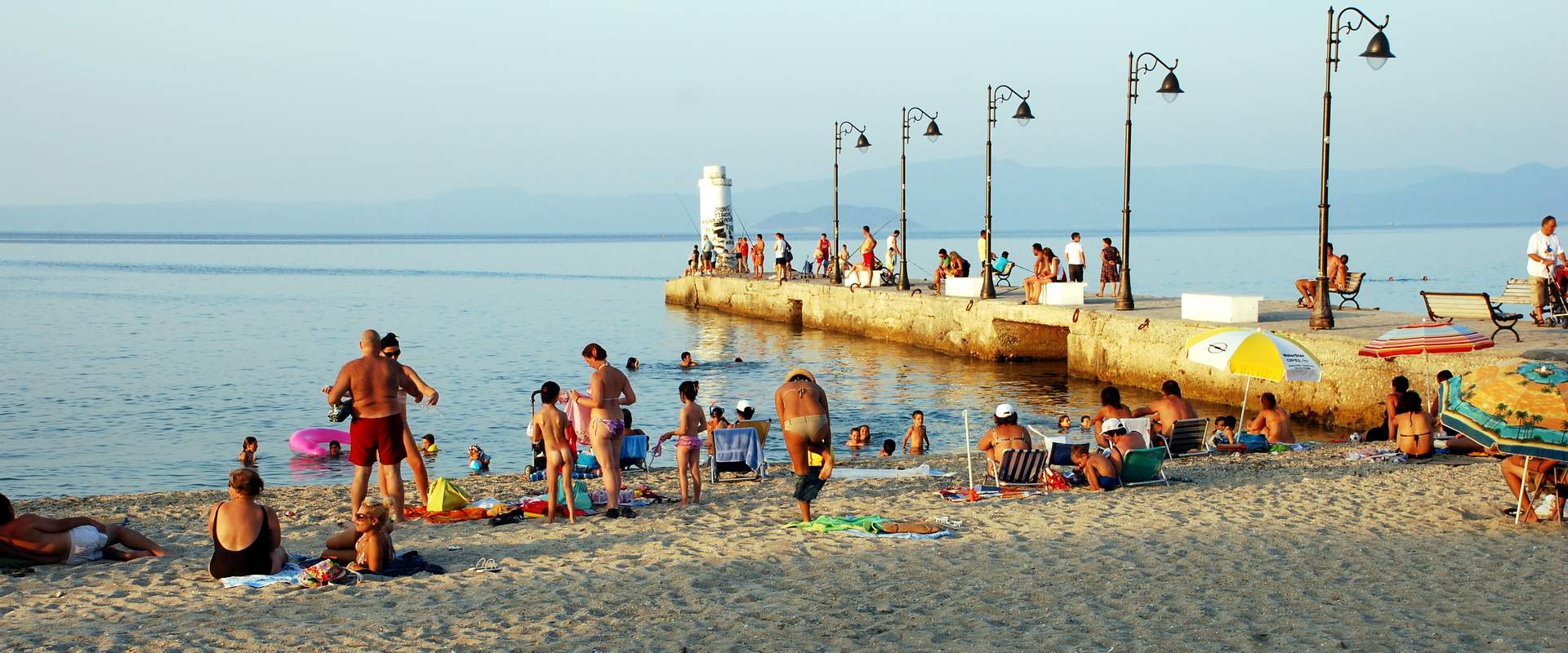 Pefkohori or Kapsochora beach, Kassandra, Halkidiki, Greece