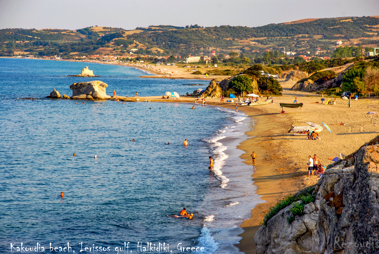 Kakoudia beach, Halkidiki, Greece